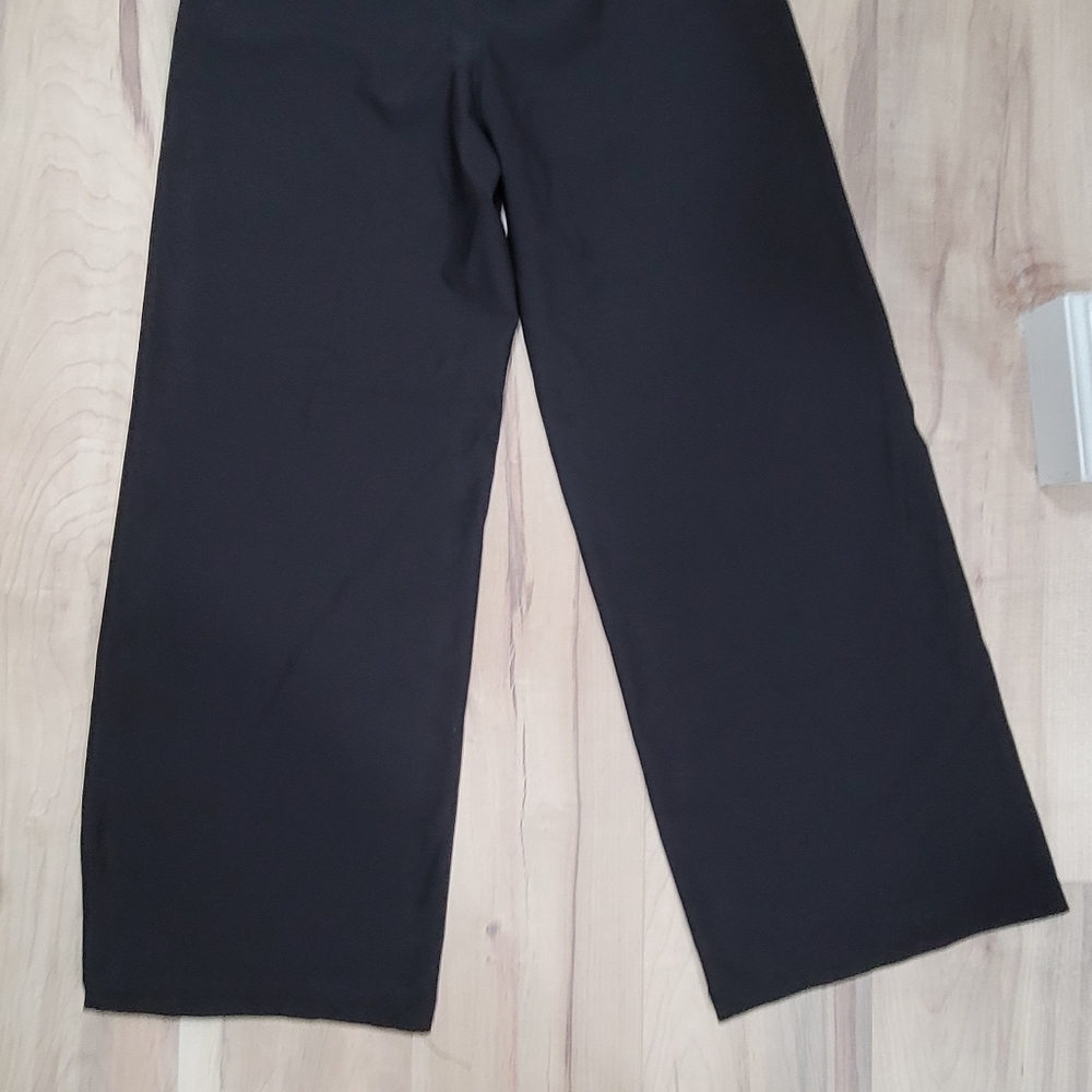 Cristian Siriano Black Women's Dress Pants Wide Leg - Picture 6 of 8